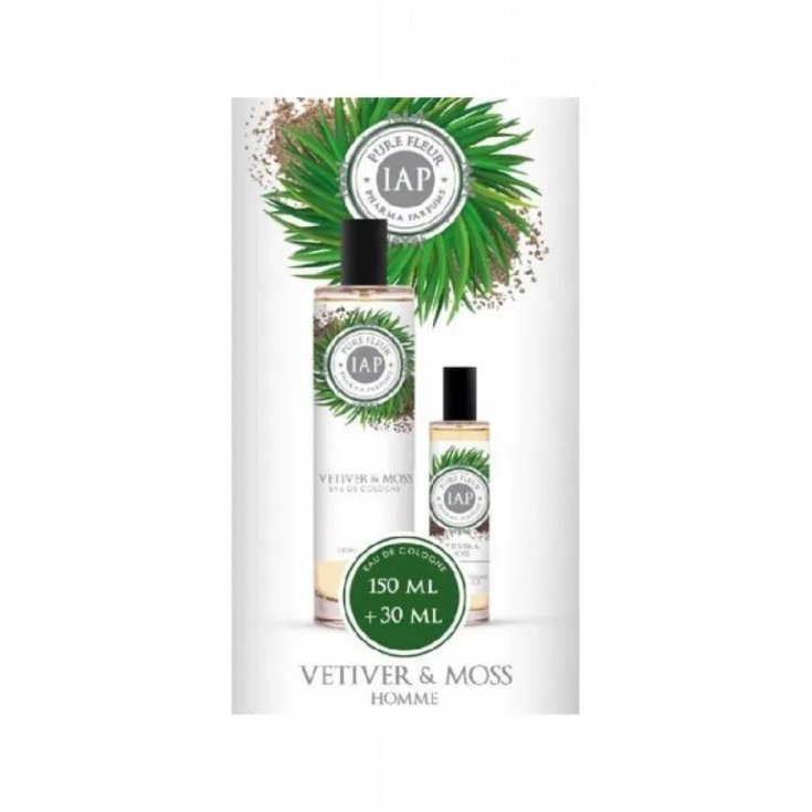 Cofanetto Duplo Pure Fleur Vetiver&Moss Iap Pharma 150ml+30ml