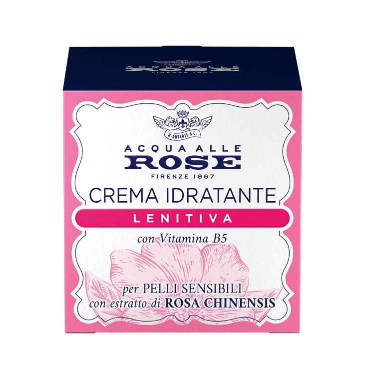 Crema Idratante Lenitiva Acqua alle Rose 50ml