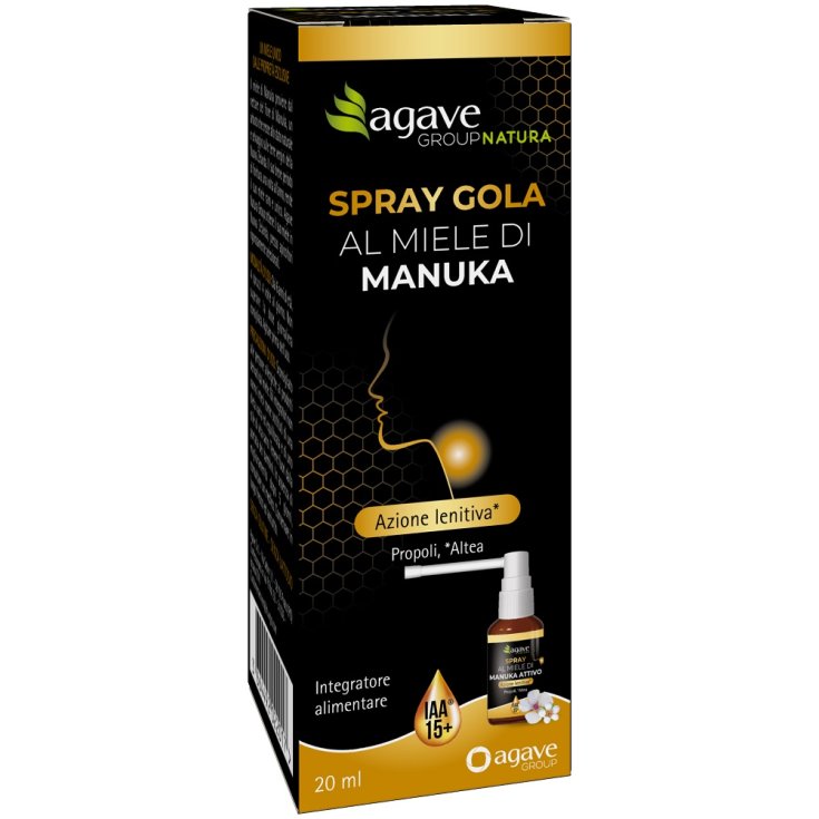 Spray Gola Miele Manuka IAA 15+ Agave Group Natura 20ml