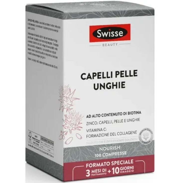 Capelli Pelle Unghie Swisse 100 Compresse