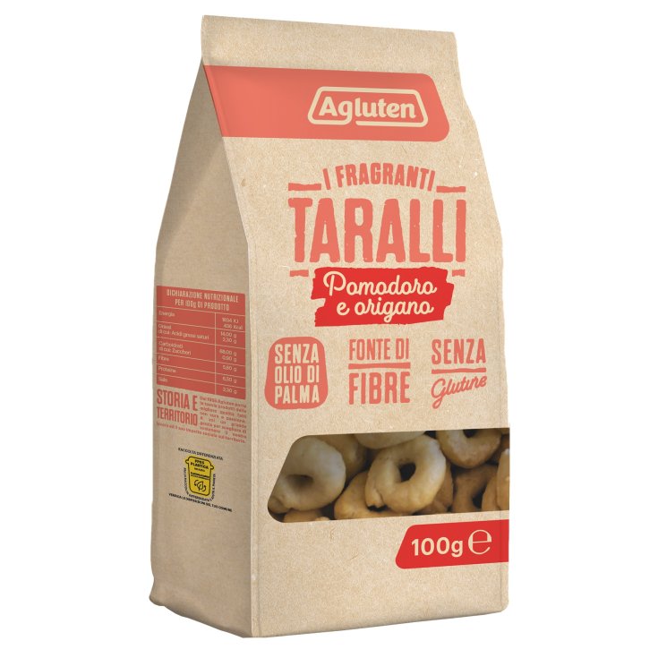 Taralli Pomodoro e Origano Agluten 100g