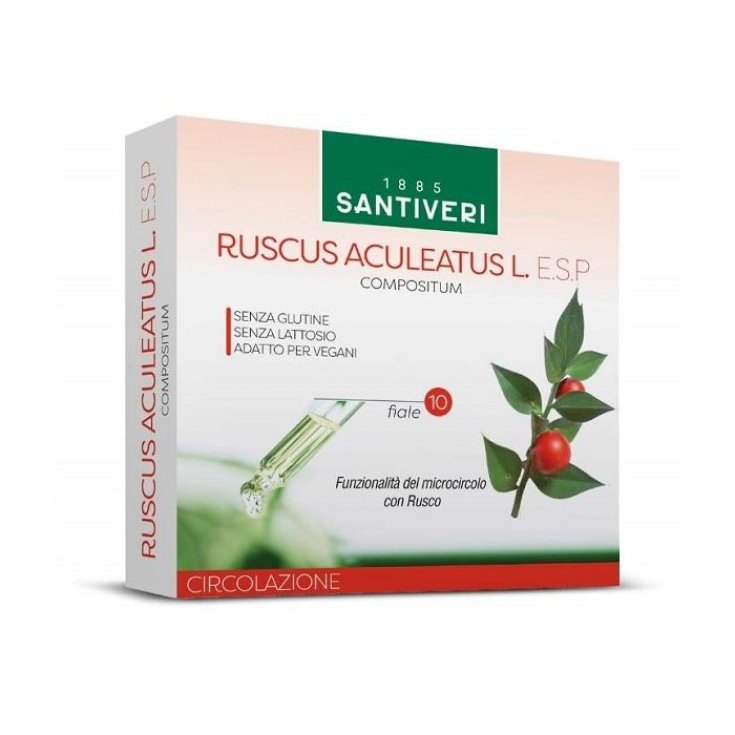 Ruscus Aculeatus L. E.S.P 10 Fiale x 10ml