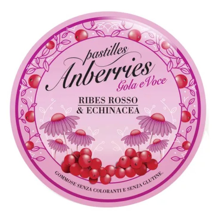 Gola e Voce Pastiglie Ribes Rosso & Echinacea Anberries 55g