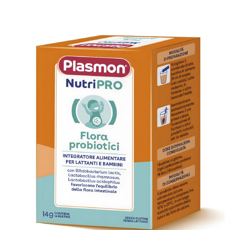 NutriPRO Flora Probiotici Plasmon 14 Bustine