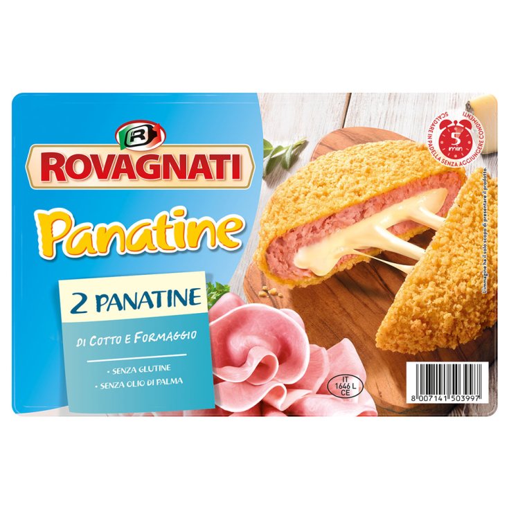 Panatine Mais Prosciutto Cotto+Formaggio Rovagnati® 175g