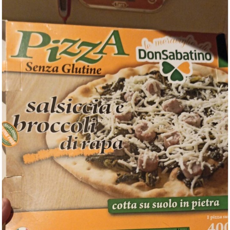 Pizza Salsiccia/Broccoli SG Di Anna Sabatino 400g