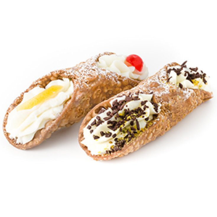 Cannoli Ripieni con Ricotta Surgelati 2x90g