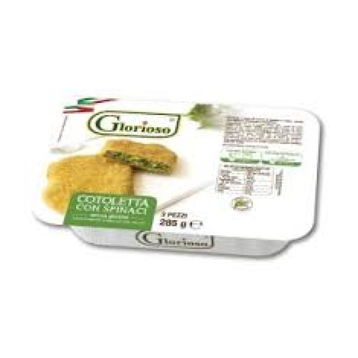 Cotolette di Pollo con Spinaci Surgelato Glorioso 285g