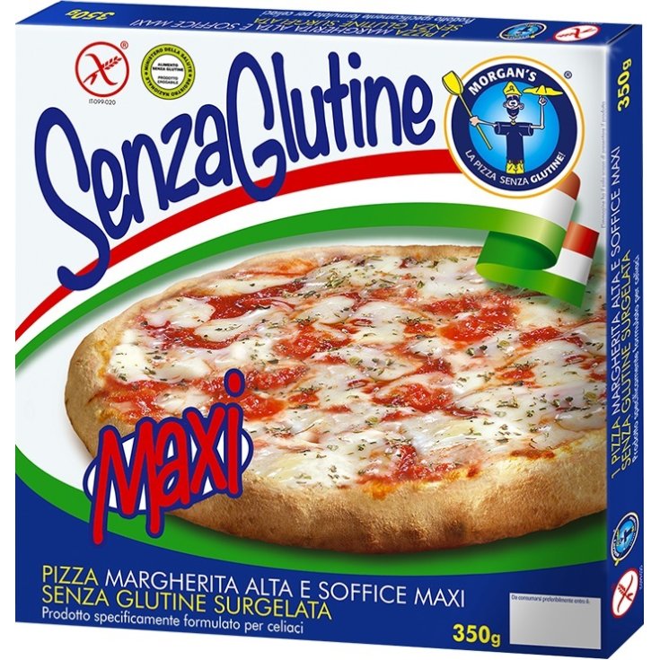 Pizza Margherita Alta e Soffice Maxi Surgelato Morgan's 350g