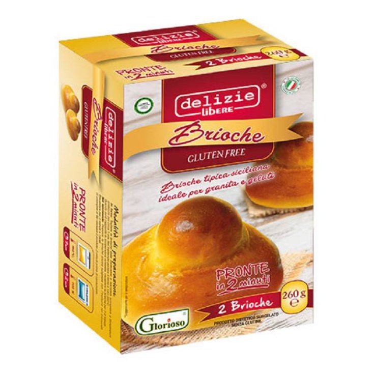 Brioche Surgelato Delizie Libere® 2x130g