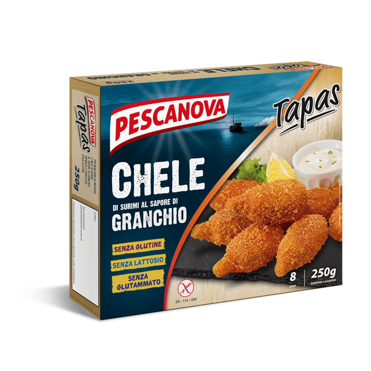 Chele di Surimi di Granchio Pescanova 250g