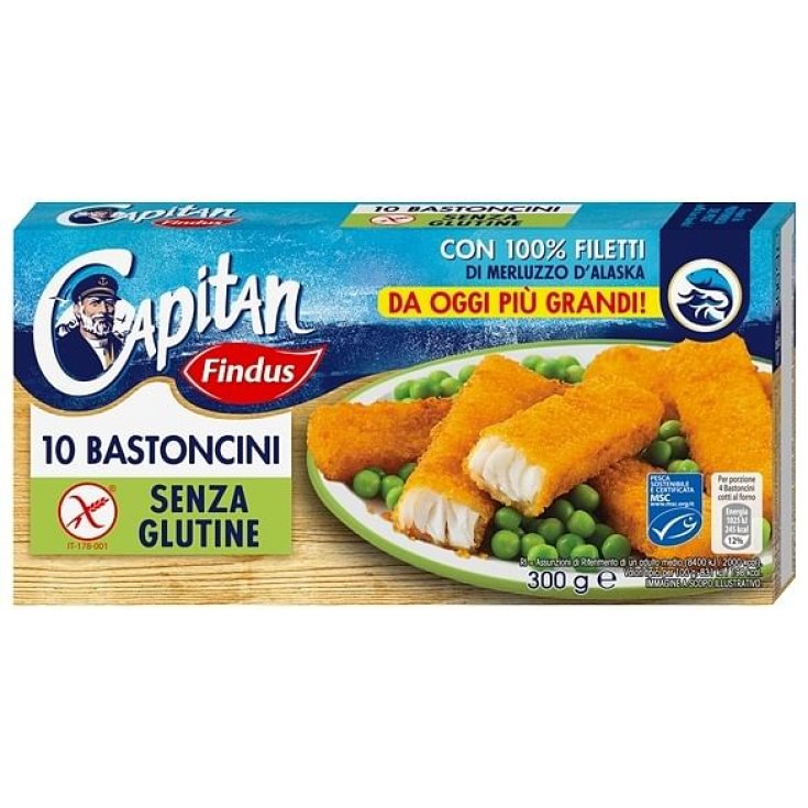 Bastoncini Di Merluzzo D'Alaska Capitan Findus 300g