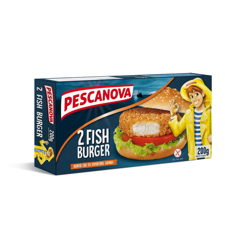 Fishburger Di Merluzzo Pescanova 200g