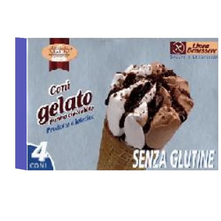 Coni Gelato Panna-Cioccolato 4x75g