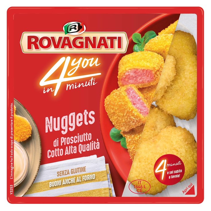 Nuggets Prosciutto Cotto Rovagnati® 180g