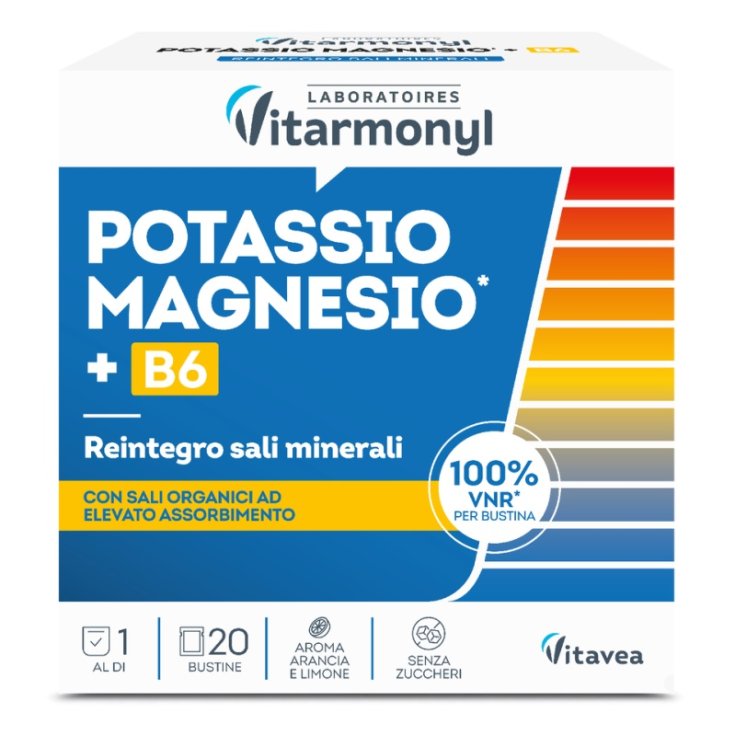 Potassio Magnesio Laboratoires Vitarmonyl 20 Bustine