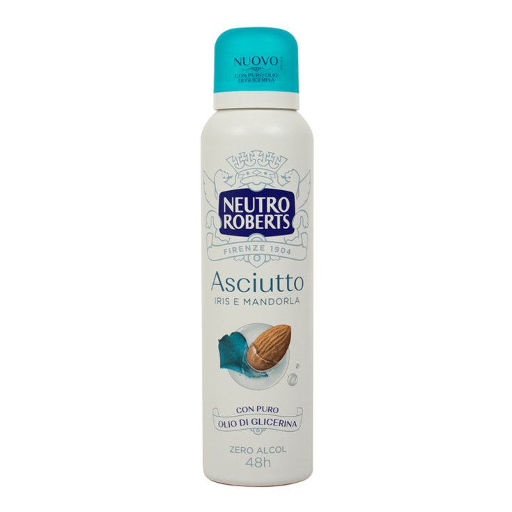 Deodorante Asciutto Iris E Mandorla Spray Neutro Roberts 150ml