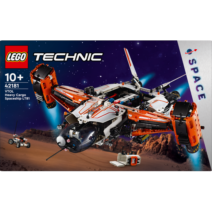 LEGO TECHNIC Astronave Heavy Cargo VTOL LT81