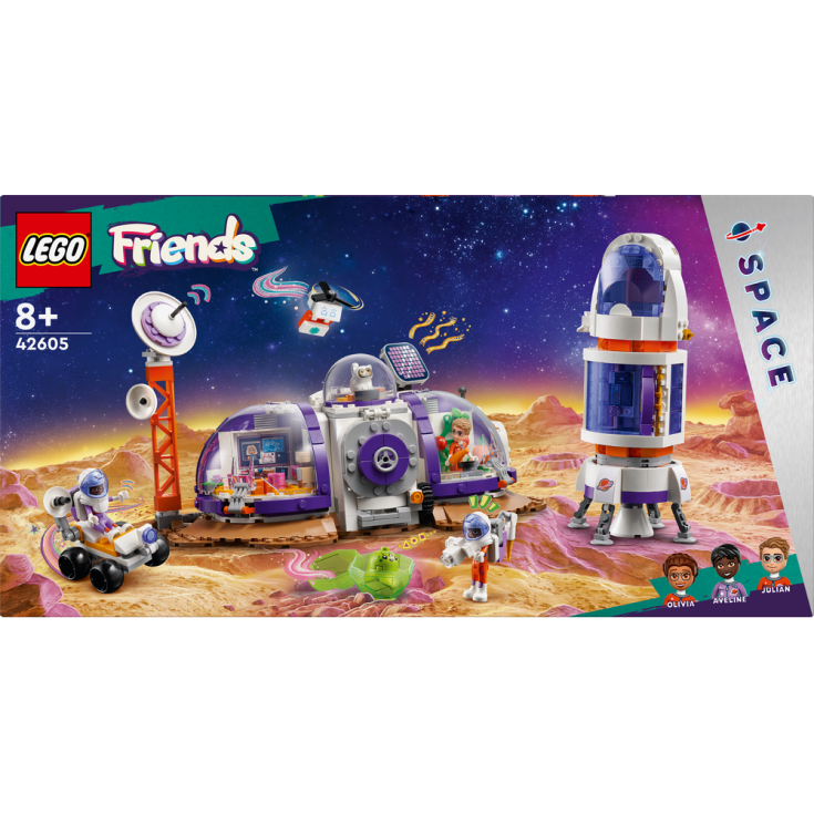 LEGO FRIENDS Base spaziale su Marte e razzo