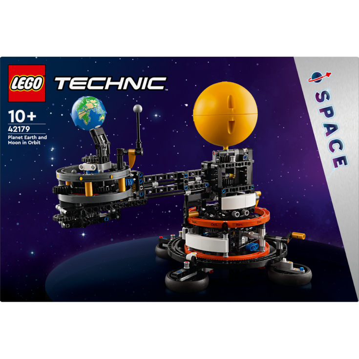 LEGO TECHNIC Pianeta Terra e Luna in orbita