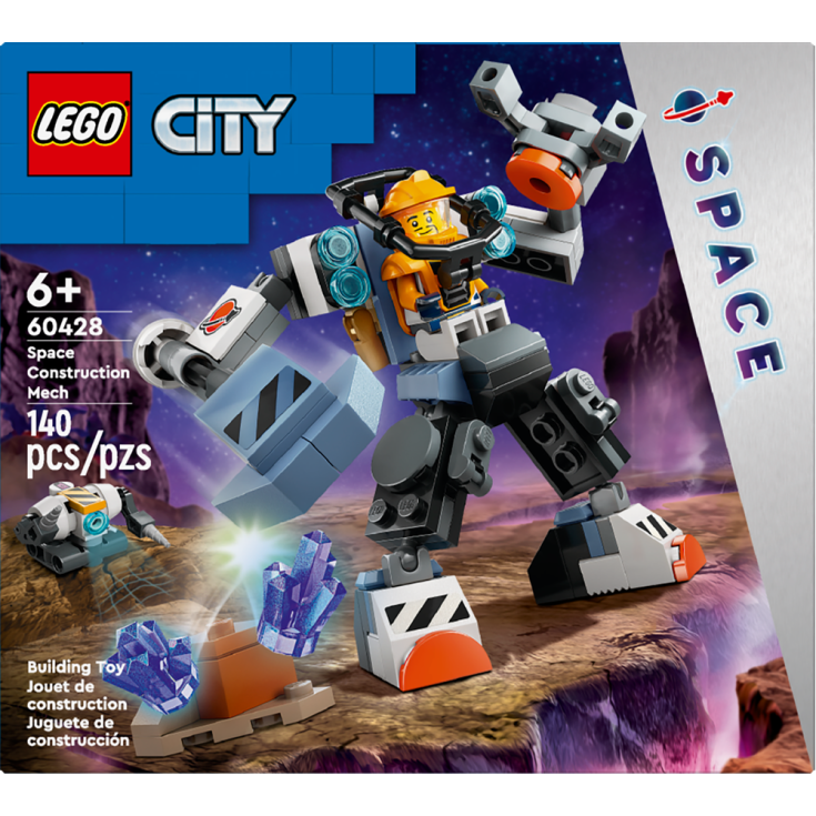 LEGO CITY SPACE Mech di costruzione spaziale