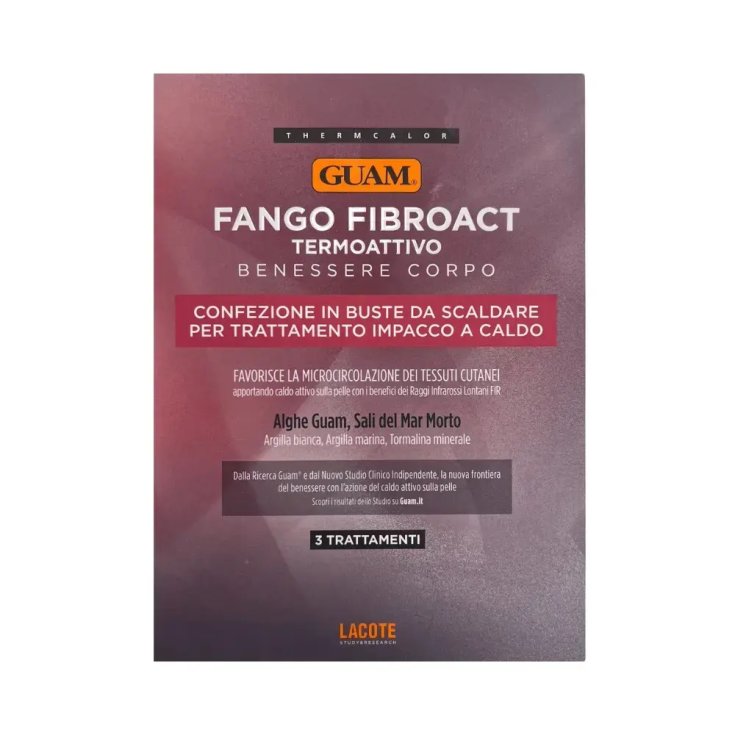 Fango Fibroact Termoattivo GUAM 3 Trattamenti