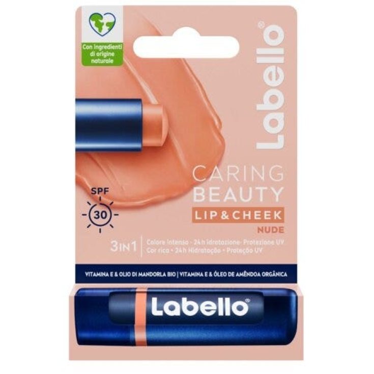 Caring Beauty Nude Labbra e Guance Labello 4,8g