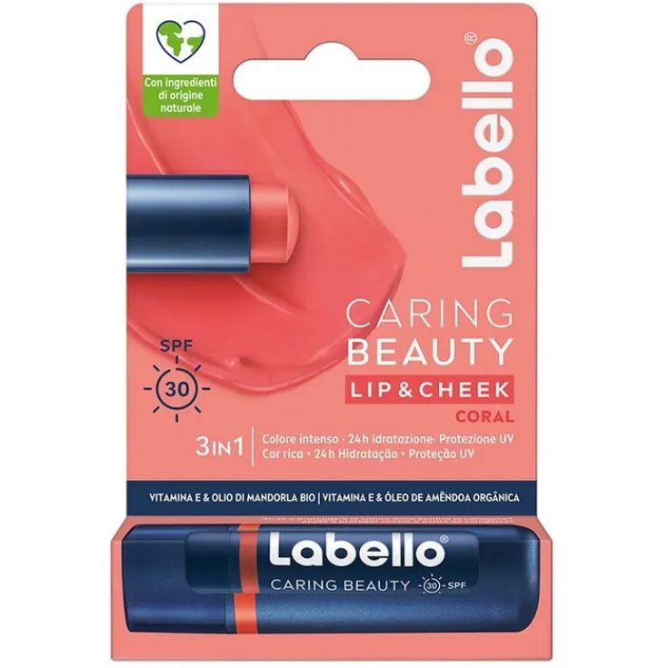 Caring Beauty Coral Labbra e Guance Labello 4,8g