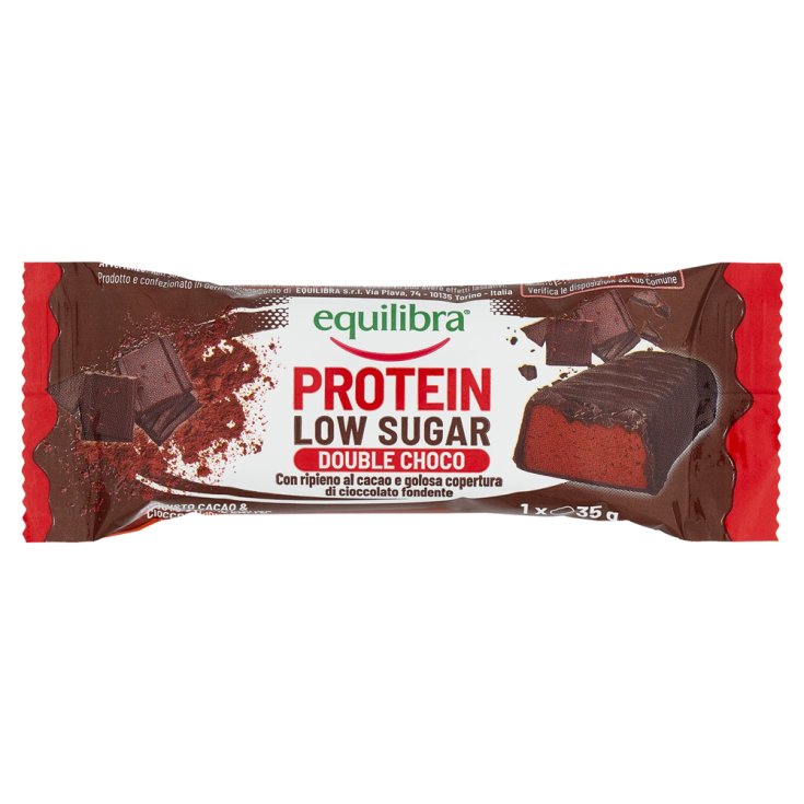 Protein 31% Low Sugar Double Choco Equilibra® 35g 