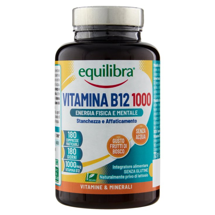 Vitamina B12 1000 Equilibra® 180 Compresse