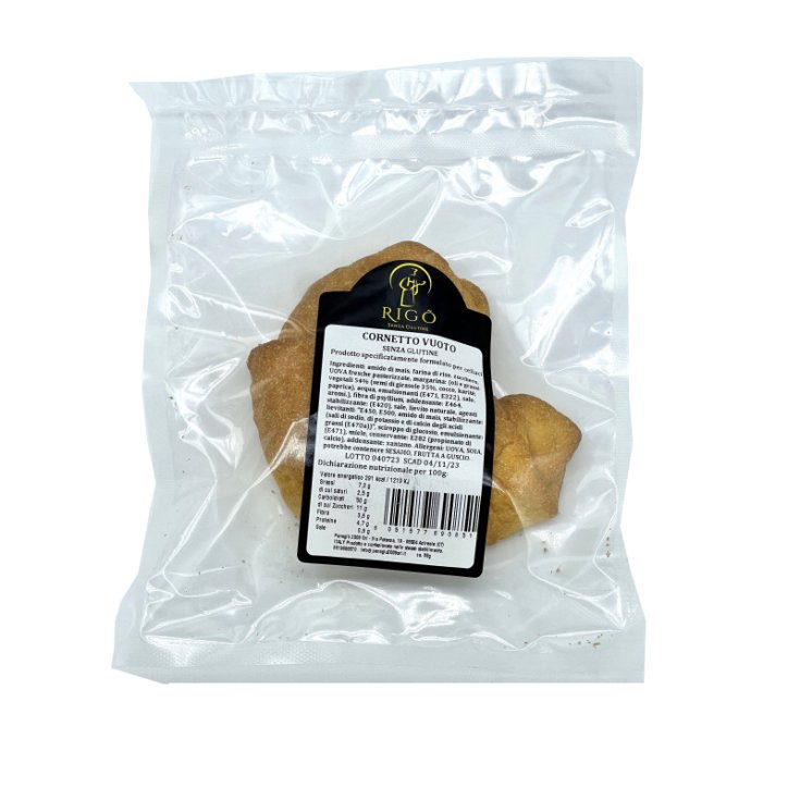 Cornetto Vuoto Rig&ograve; 85g
