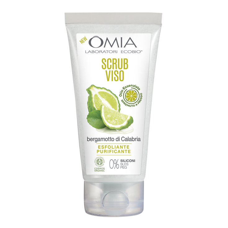 Scrub Viso Bergamotto Omia 75ml