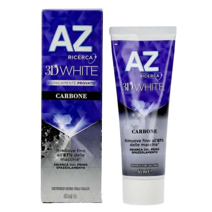 AZ 3D White Carbone Dentifricio 65ml