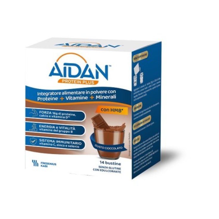 Aidan Protein Plus Cioccolato 14 Bustine