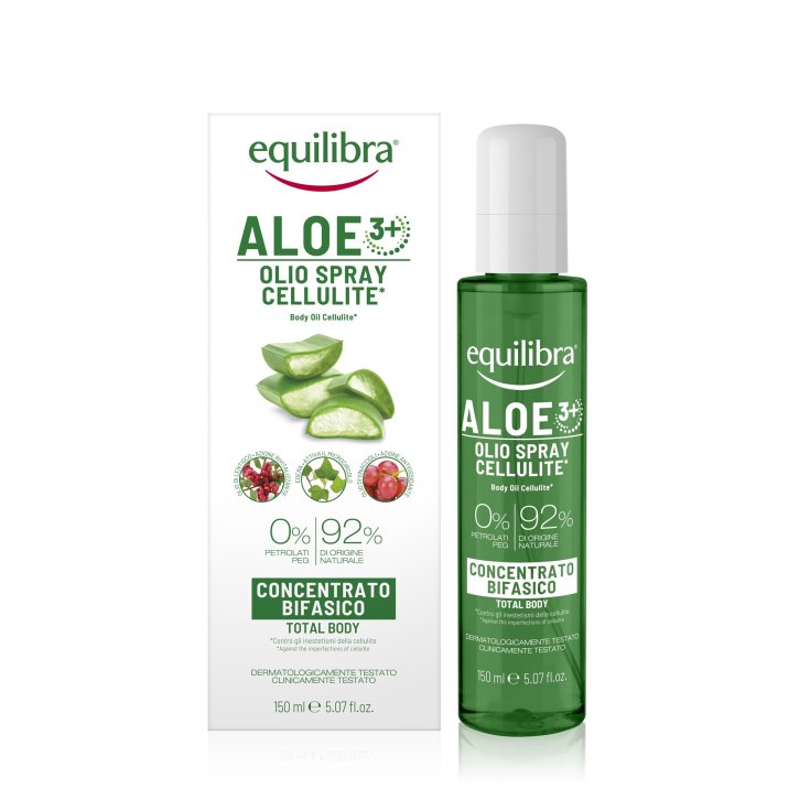 Olio Spray Cellulite Aloe 3+ Equilibra 150ml