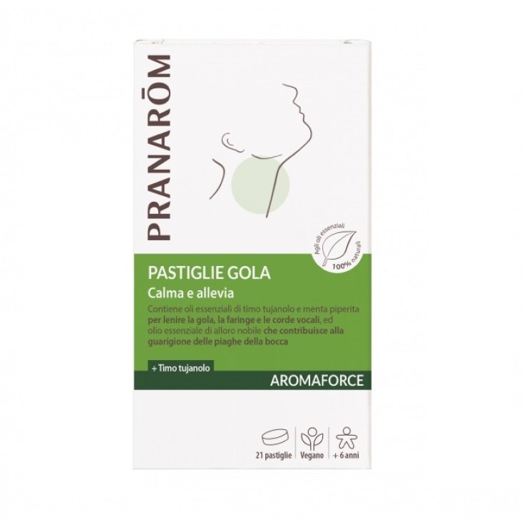 Pastiglie Gola Aromaforce PRANARÕM 21 Pastiglie