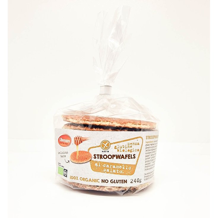 Stroopwafels Al Caramello Salato Liberaire 240g