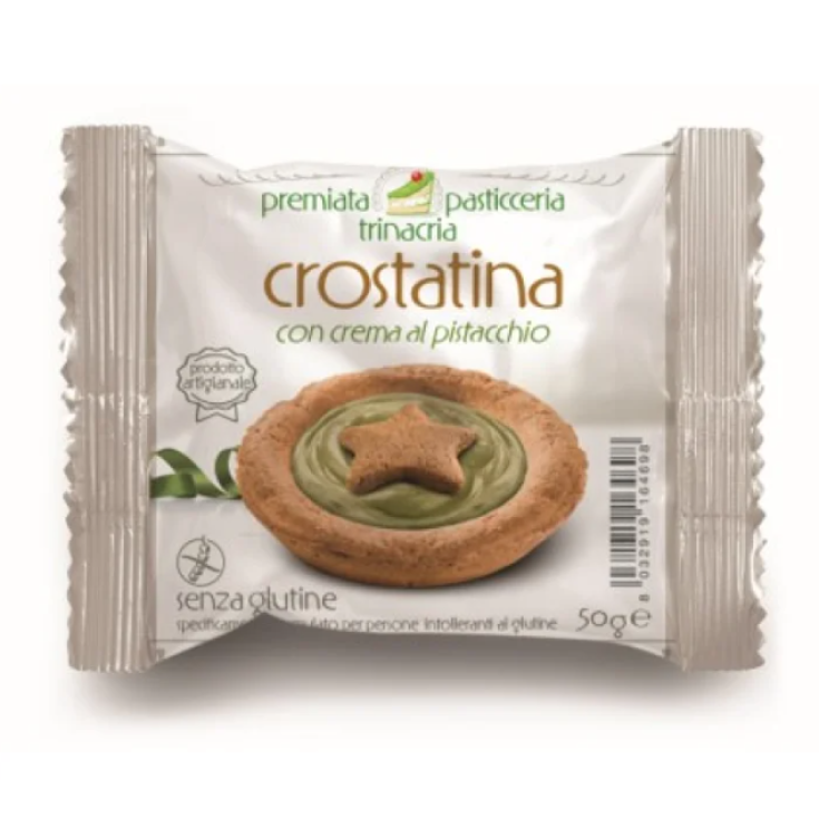 Crostatina Con Crema Pistacchio Premiata Pasticceria Trinacria 50g