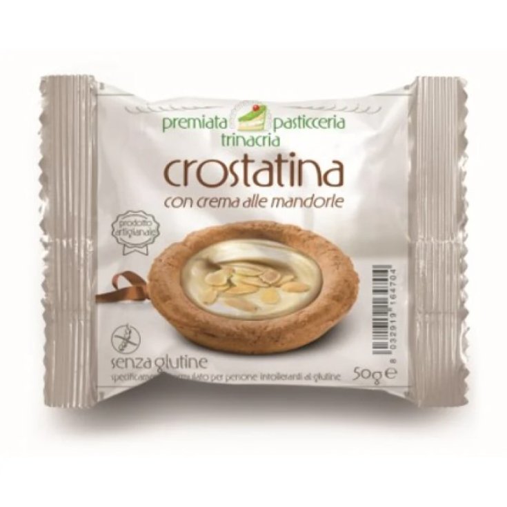 Crostatina Con Crema Mandorle Premiata Pasticceria Trinacria 50g