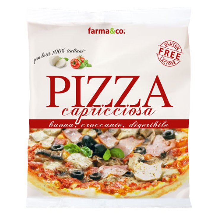 Pizza Capricciosa Surgelata Farma&Co Bakery 350g