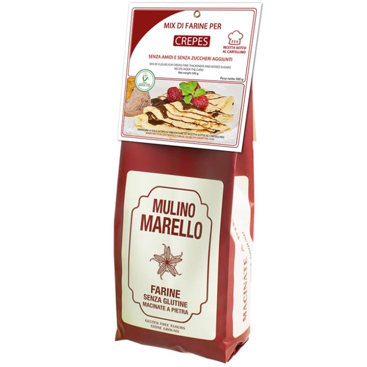 Mix Di Farine Per Crèpes Mulino Marello 500g