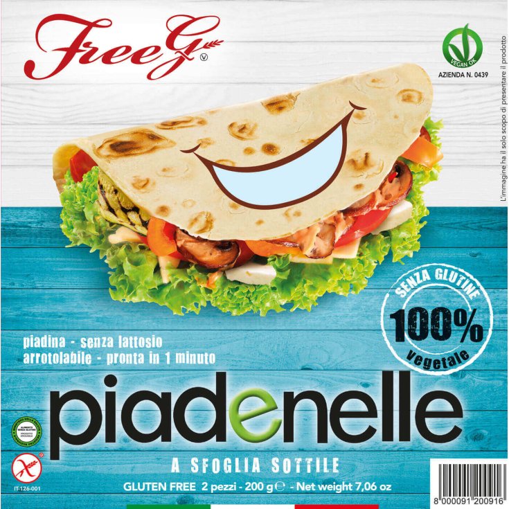 Piadenelle FreeG 200g