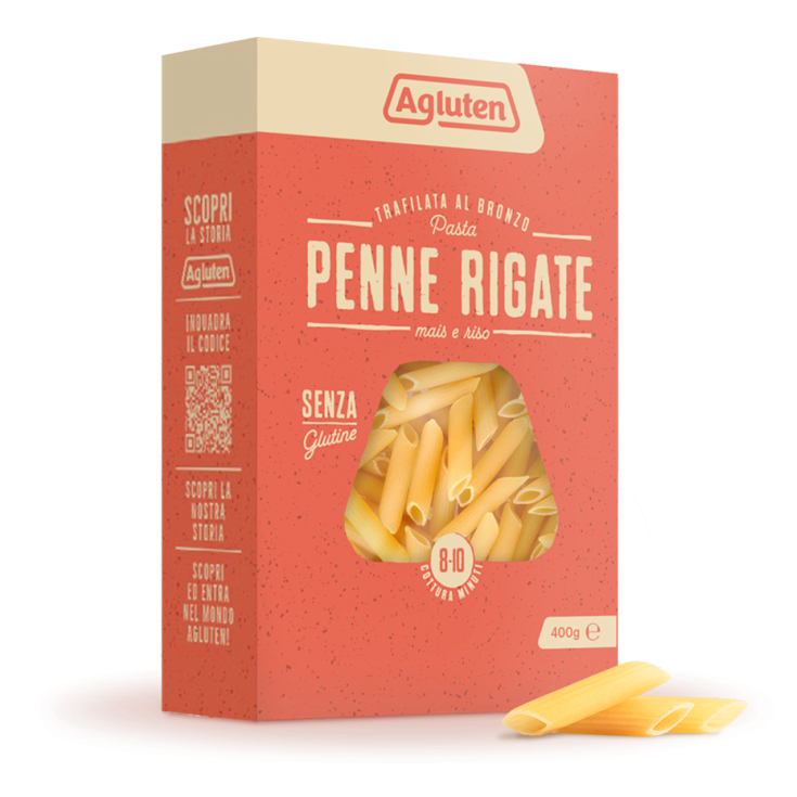 Penne Rigate Senza Glutine Agluten 400g