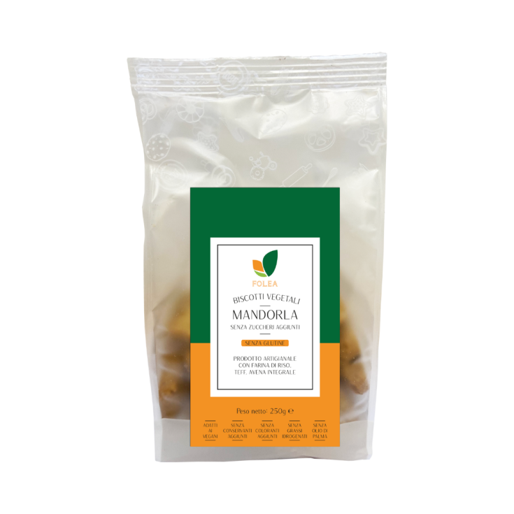 Biscotti Vegetali Mandorla Folea 250g