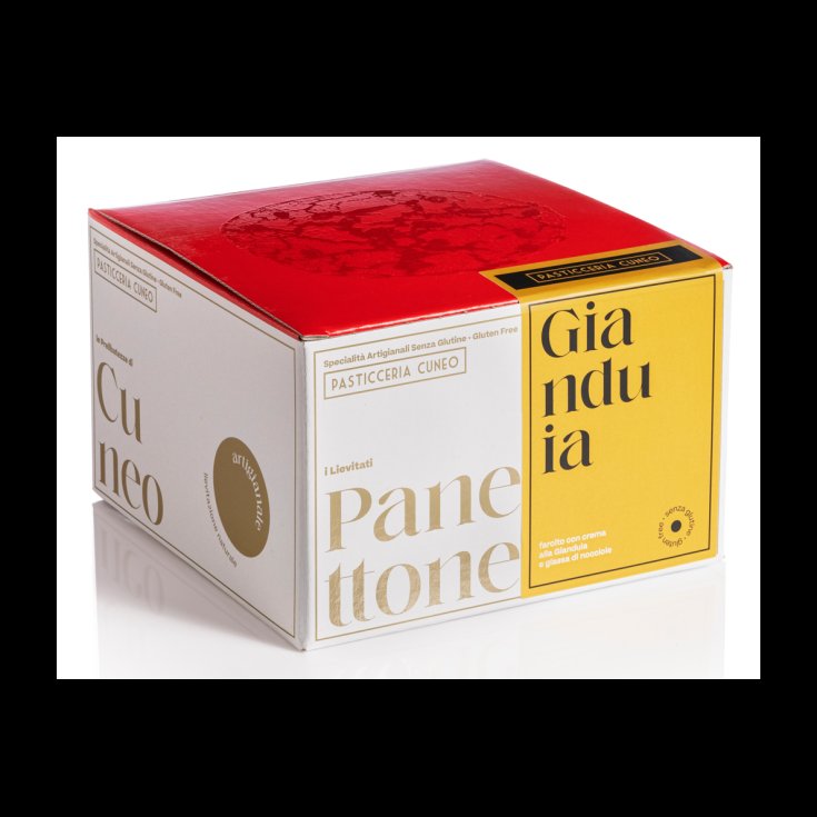 Panettone Con Farcitura Gianduia Pasticceria Cuneo 600g