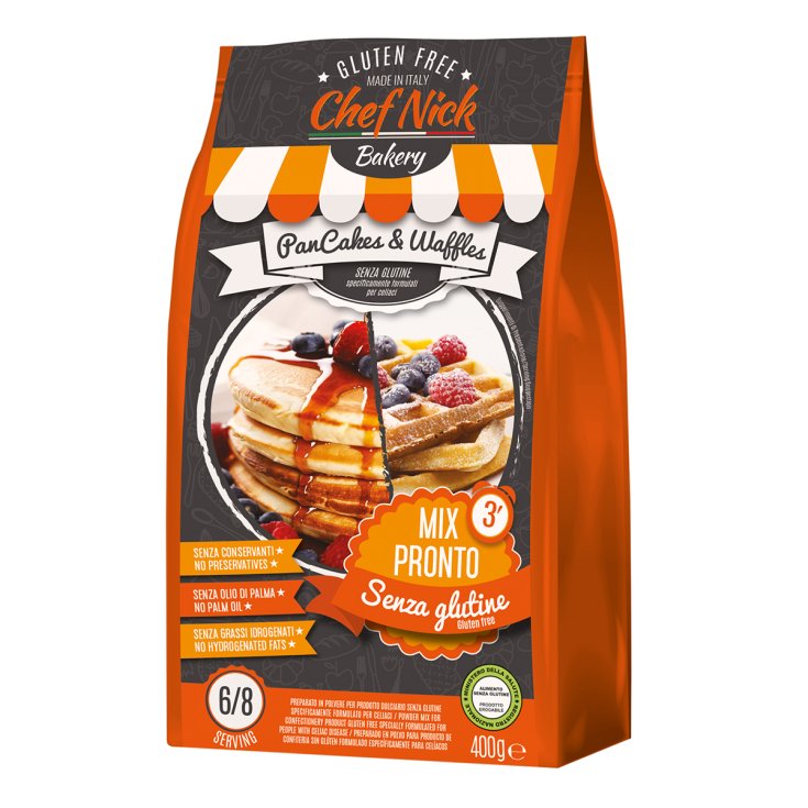 Mix Pronto Pancakes & Waffles Chef Nick 400g