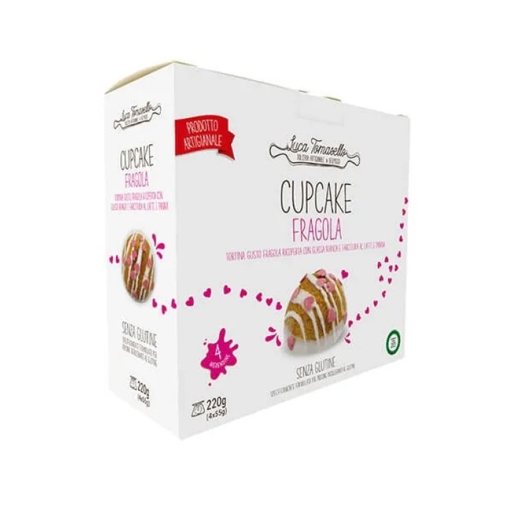 Cupcake Fragola Luca Tomasello 220g