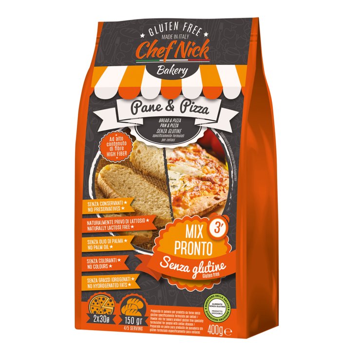 Mix Pronto Pane & Pizza Chef Nick 400g