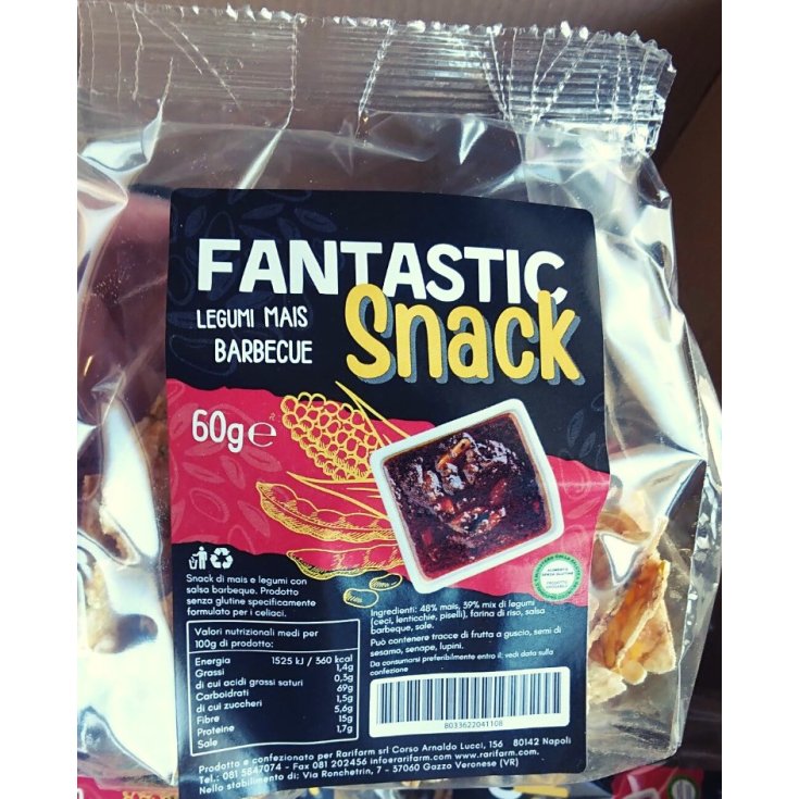 Legumi Mais Barbecue Fantastic Snack 60g