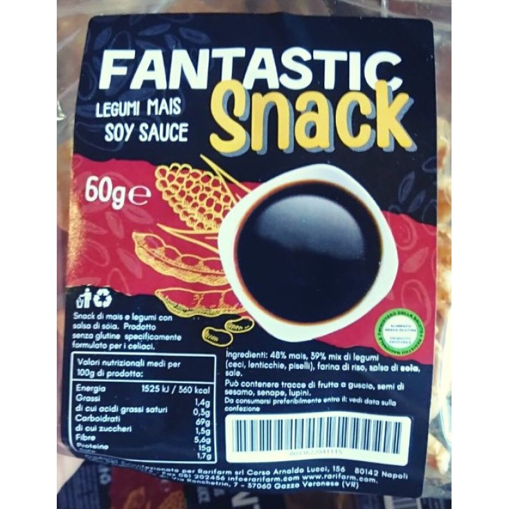 Legumi Mais Soy Sauce Fantastic Snack 60g